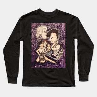 Ghost Patrick Swayze And Demi Moore Long Sleeve T-Shirt